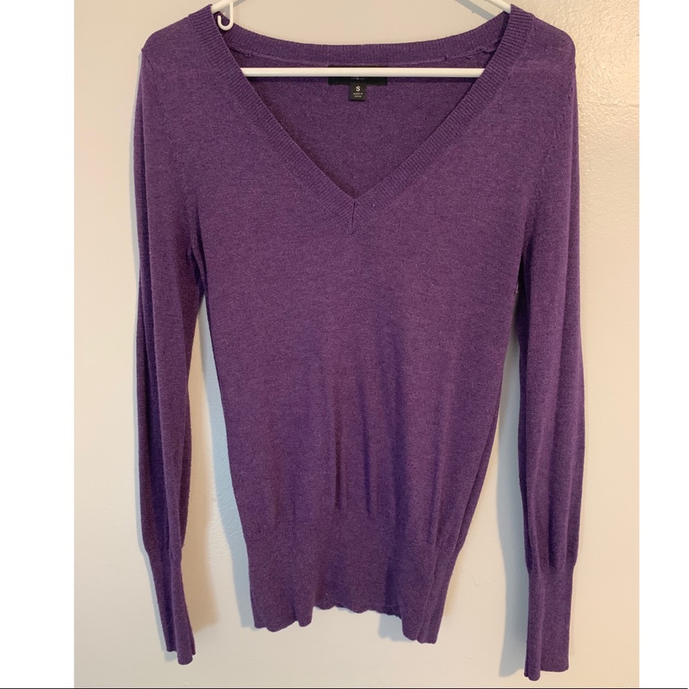 Purple sweater